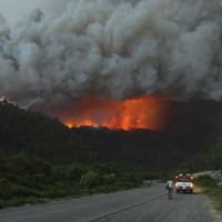 Cuándo se habilitará el tránsito en la Ruta 40 por los incendios forestales, al sur de Bariloche