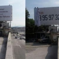 Después de la tragedia, retiran agradecimiento a Peña por el Paso Exprés Tlahuica