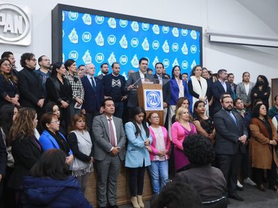 PAN presume que "Va por México" defenderá al país "del autoritarismo de Morena"