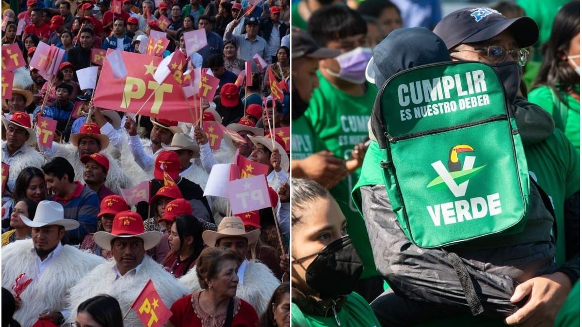 PT y PVEM. "Rémoras que se montan en los partidos fuertes"