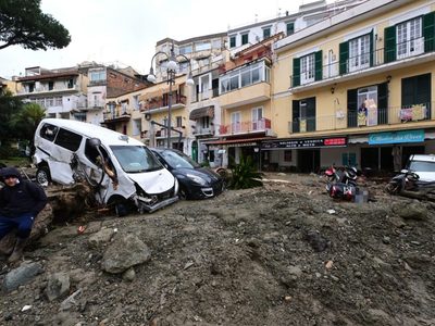 Un alud deja varias victimas en la isla italiana de Isquia