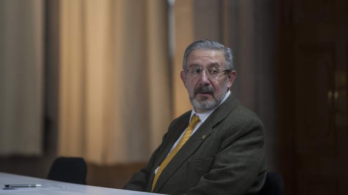 El ministro Luis María Aguilar Morales