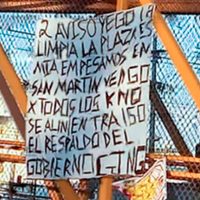 En narcomanta, el CJNG advierte sobre una 'limpia” en Cuautlancingo, Puebla
