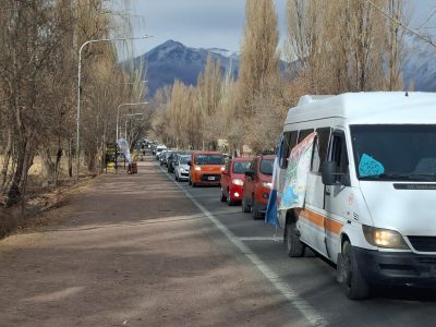 Llegó el caravanazo a Uspallata