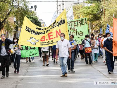 Neuquén: los autoconvocados construirán una carpa en rechazo al bono