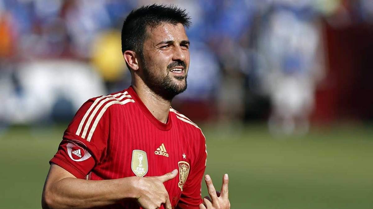 David Villa. Fuente: (Twitter).