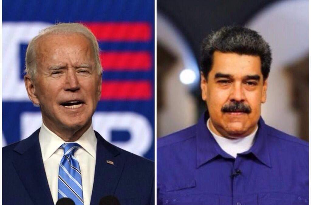 Biden y Maduro