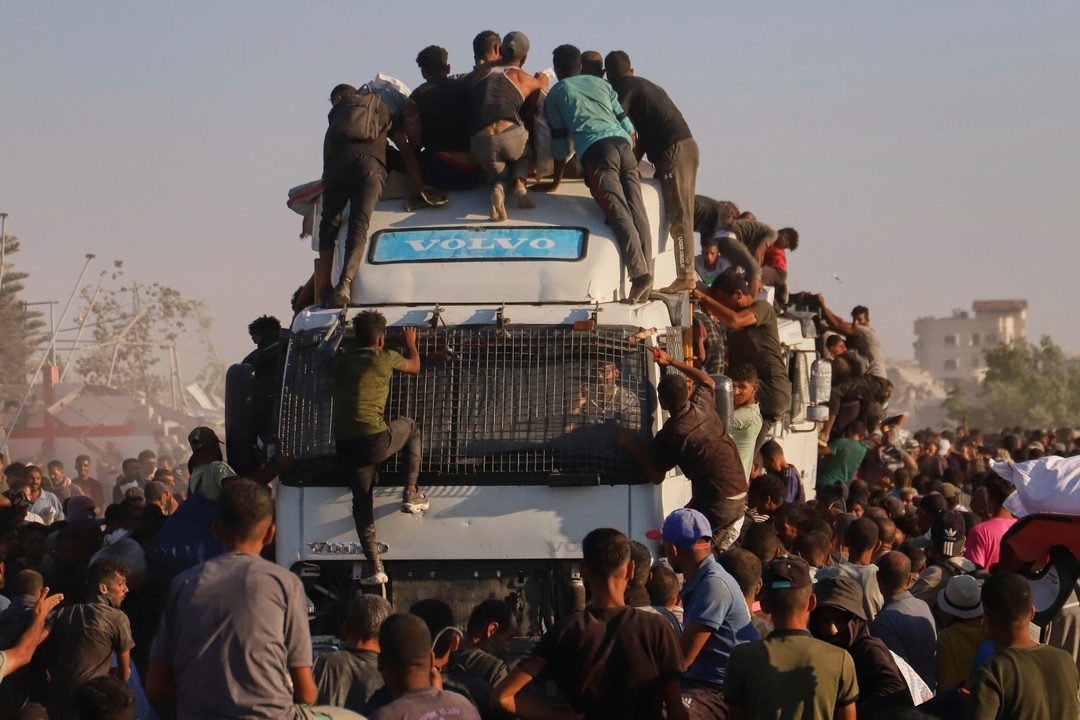 Gaza camión Foto AP
