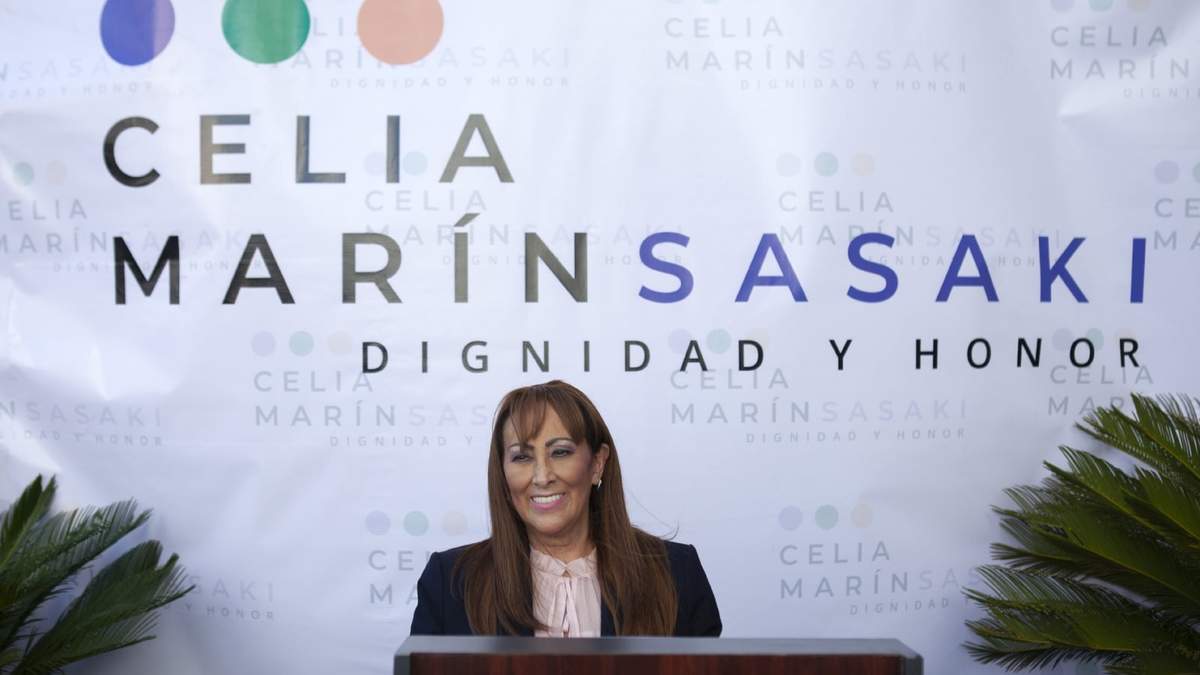La magistrada Celia Marín Sasaki