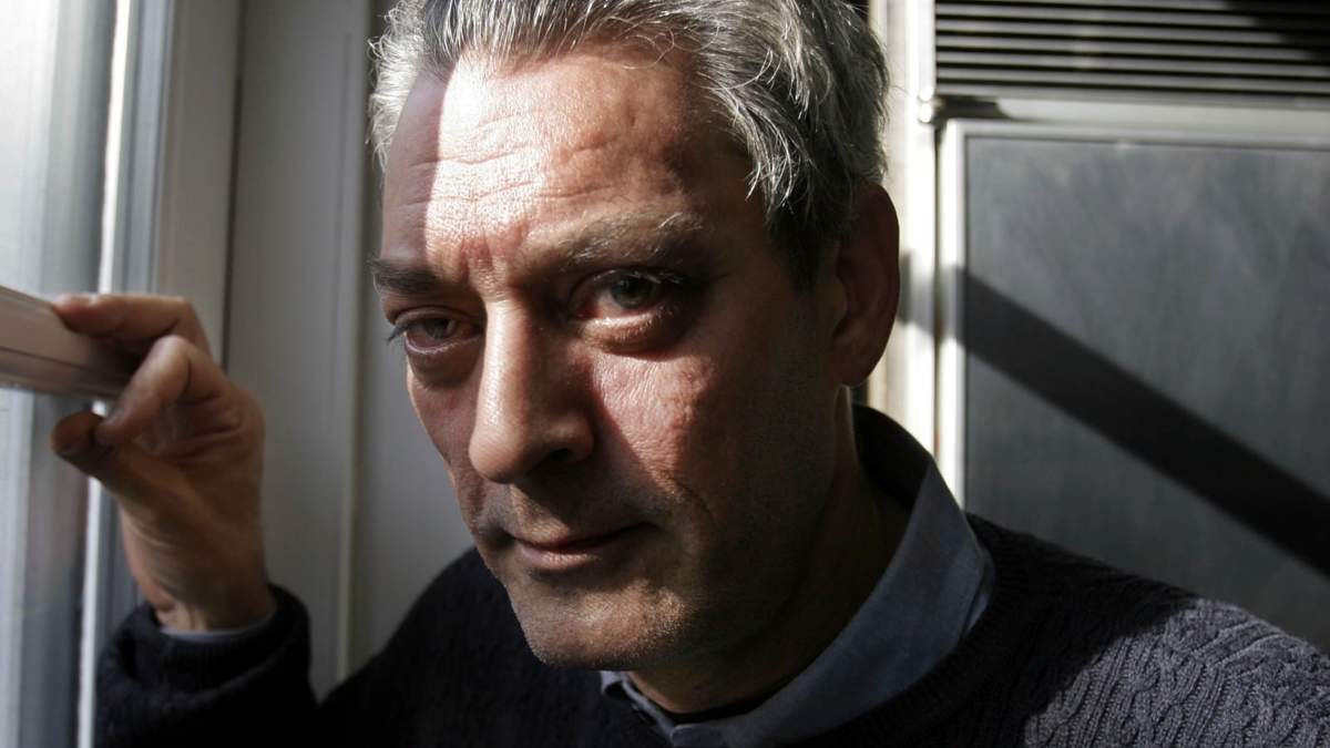 El escritor Paul Auster