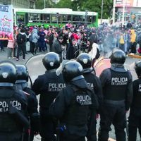 Murió un manifestante hospitalizado tras la represión de la Policía de la Ciudad de Buenos Aires