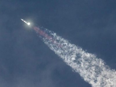 Megacohete de SpaceX despega en tercer vuelo de prueba desde Texas