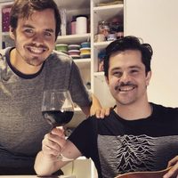 "¡Oh, no!" Un reencuentro entre Benjamín Rojas y Felipe Colombo no sale bien y esta foto lo prueba