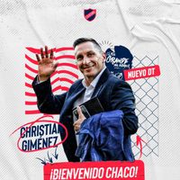 “Chaco” Giménez como entrenador del Club Atlético Atenas de Uruguay