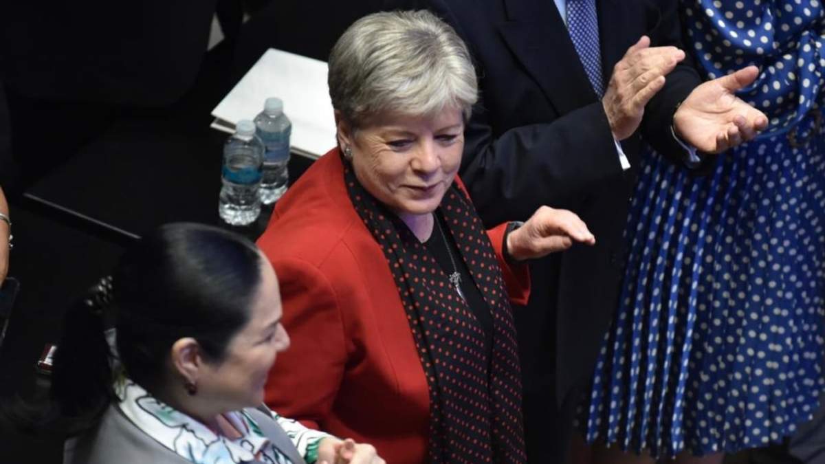 La canciller Alicia Bárcena Ibarra