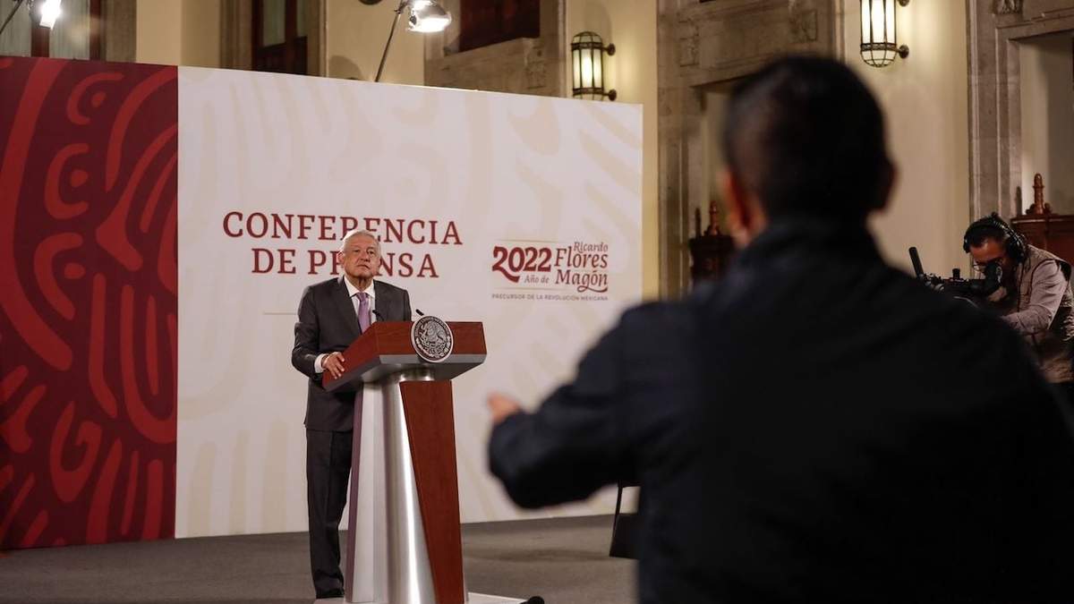 El presidente en su conferencia de prensa