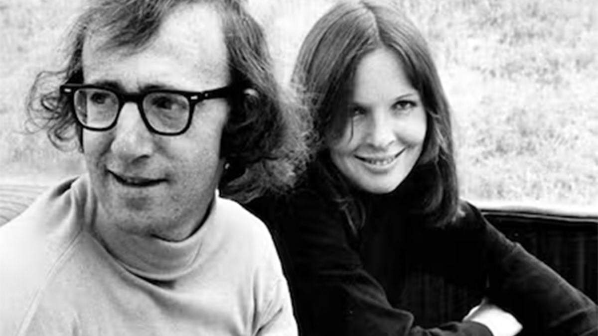 Diane Keaton junto a Woody Allen.