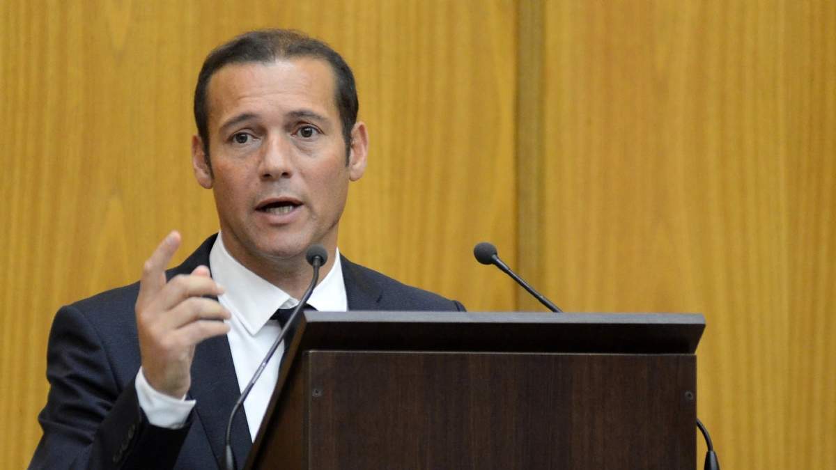 Omar Gutiérrez, gobernador de Neuquén. Fuente: (Twitter)