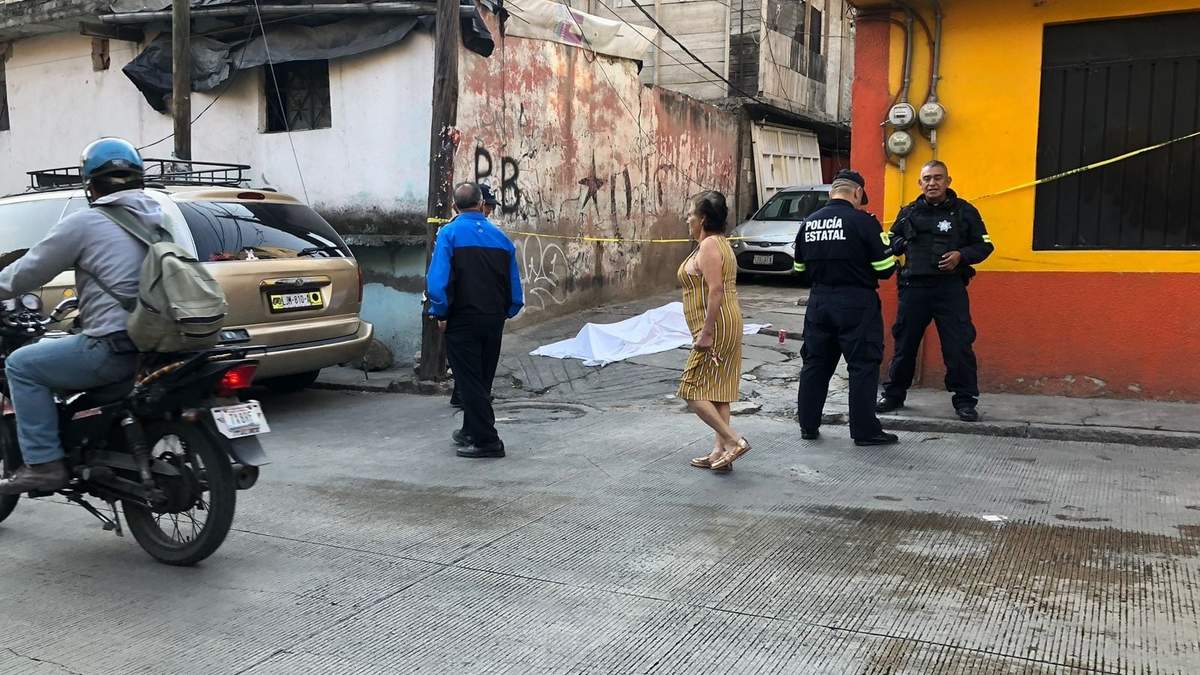 El cuerpo del presunto asaltante