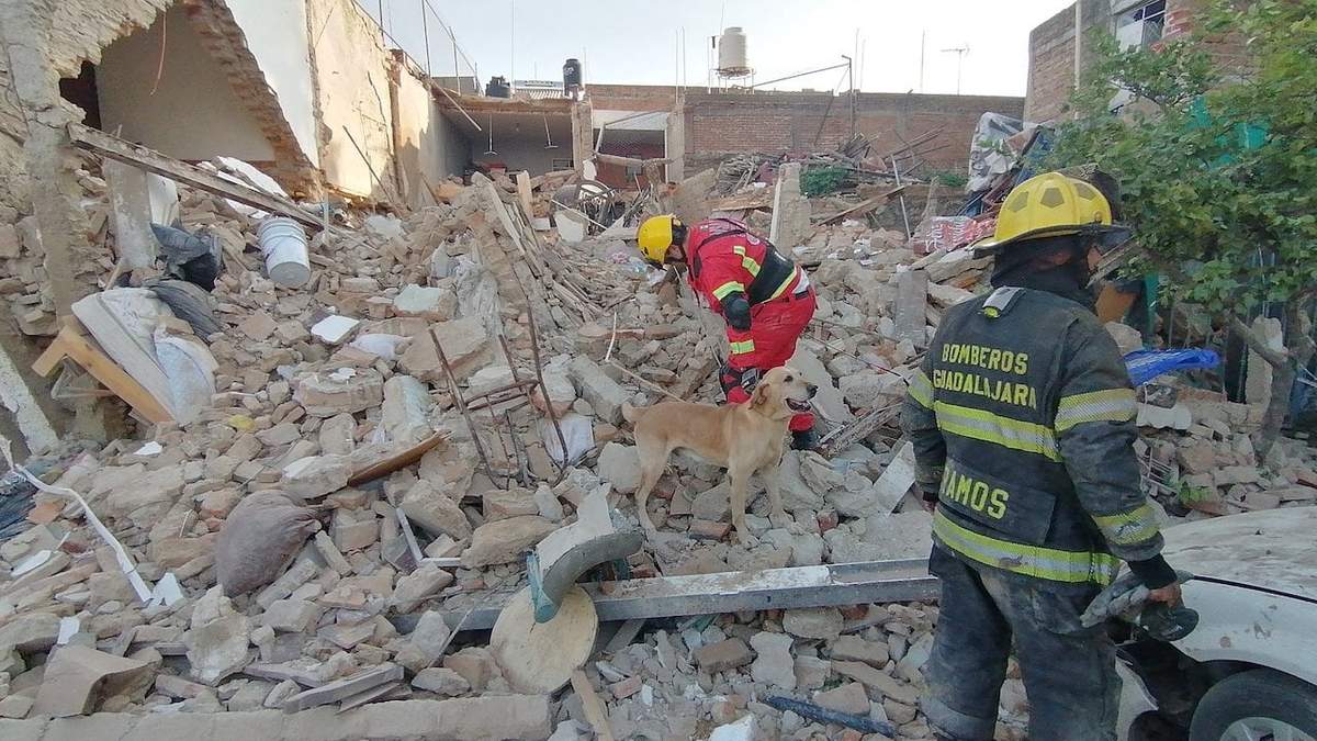 La explosión se suscitó en Dionisio Rodríguez casi al cruce con Antonio Enríquez