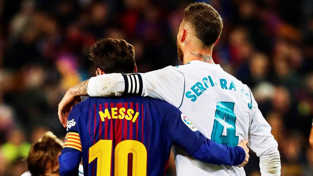 Ramos y Messi. Fuente (Instagram)