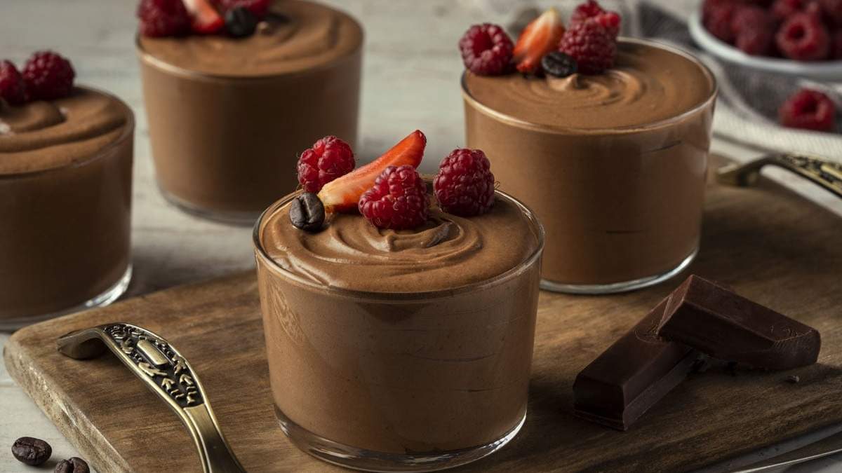 Mousse de chocolate