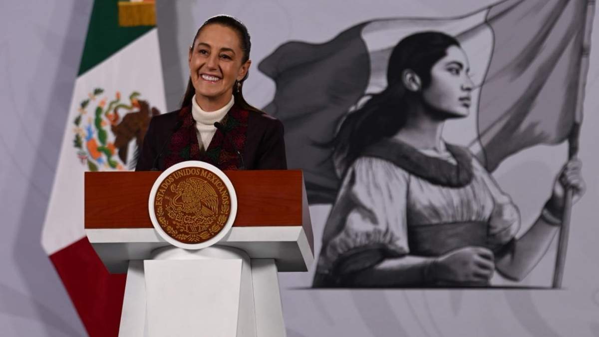 Claudia Sheinbaum en la mañanera