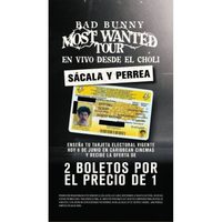 Con “Sácala y perrea” Bad Bunny quiere incentivar a fans a votar en comicios de Puerto Rico