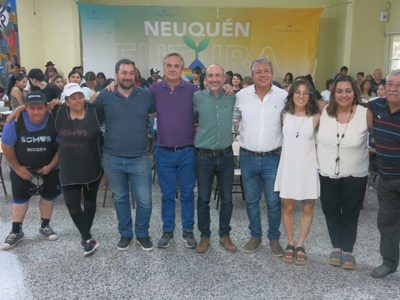 Neuquén Futura reafirmó su alianza con Rolando Figueroa