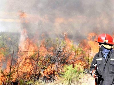 Incendios: continúa la lucha contra el fuego en Chubut y Río Negro