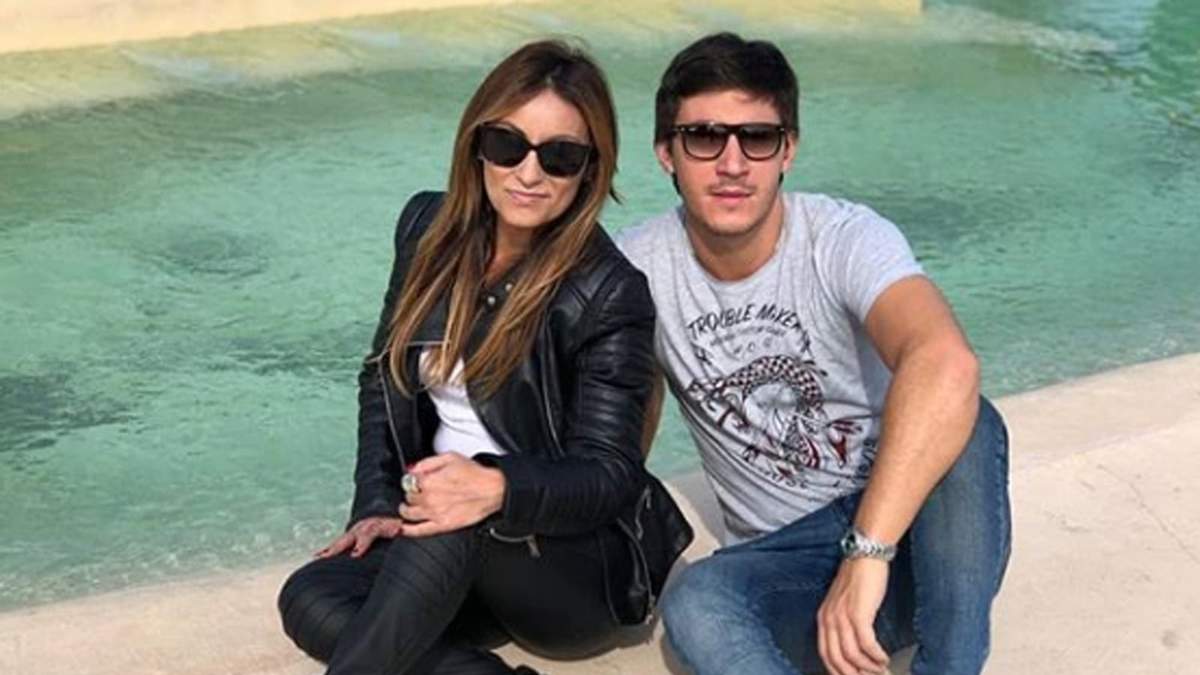 Marcela Tauro y Martín Bisio. Fuente: (Instagram)