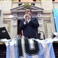 El emotivo homenaje a Diego Maradona en la Cámara de Diputados