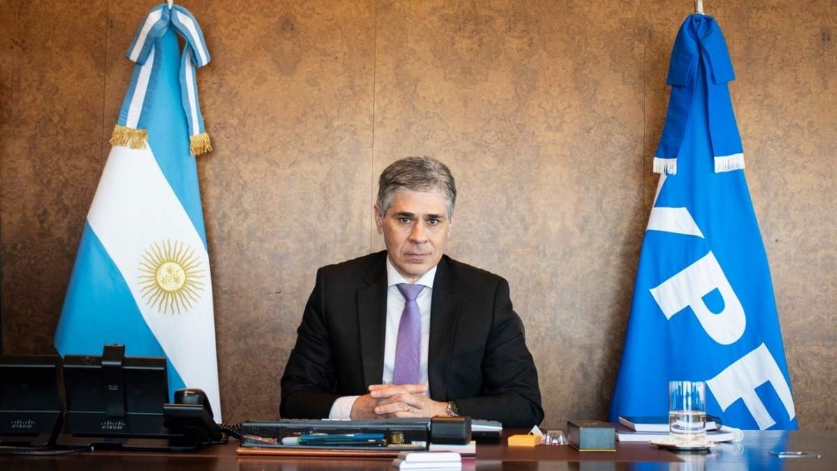 Pablo González, presidente de YPF. Fuente: (Twitter)