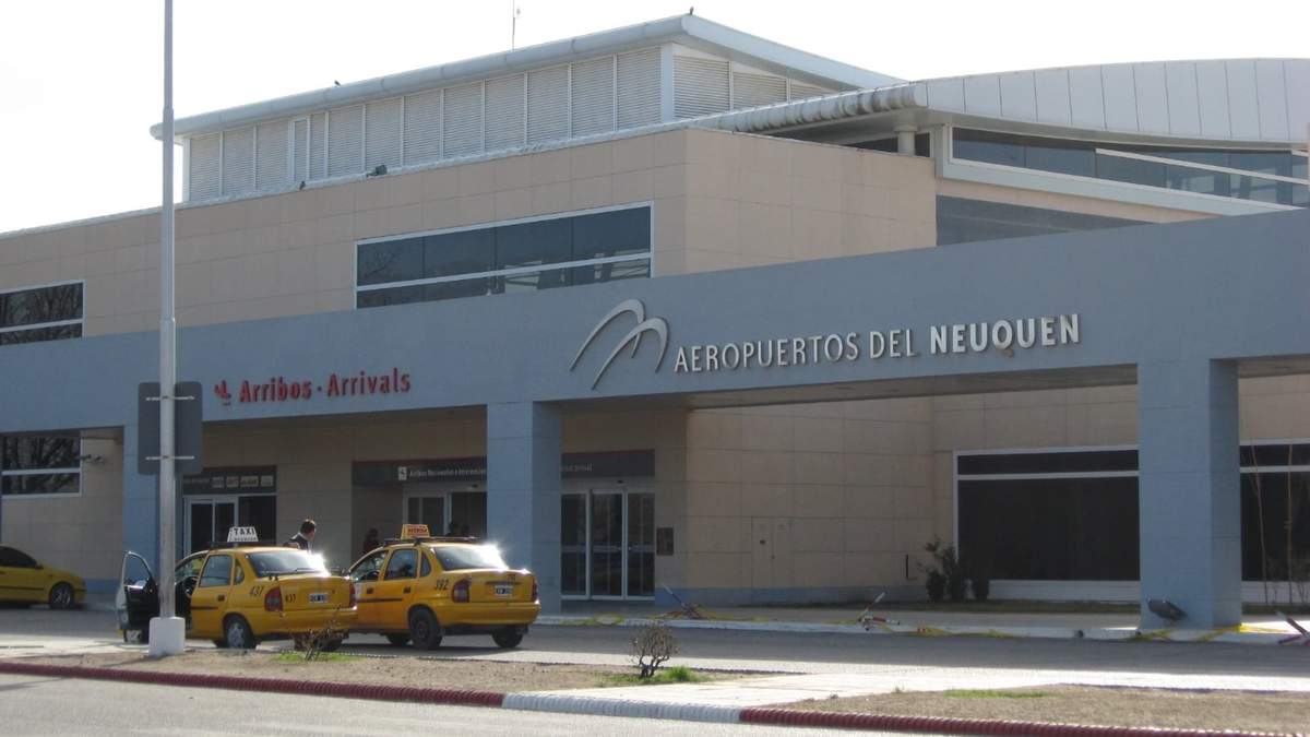 Aeropuerto de Neuquén. Fuente: (Twitter)