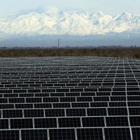 Mendoza: Rodolfo Suárez inauguró el Parque Solar de Santa Rosa