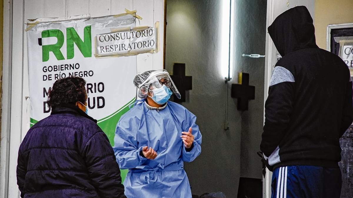 Bariloche, General Roca y Cipolletti son las ciudades con más casos activos. Fuente: (Twitter)