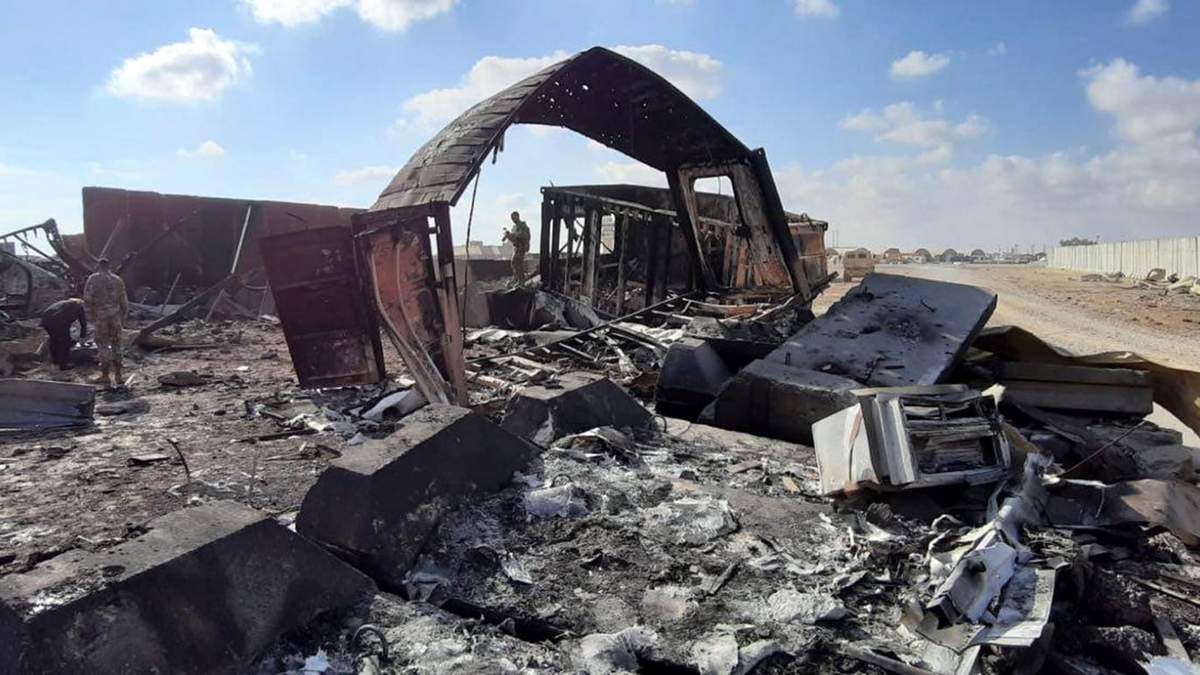 Irán atacó la base militar Al Asad e Irak el 7 de enero. Fuente: (Twitter).