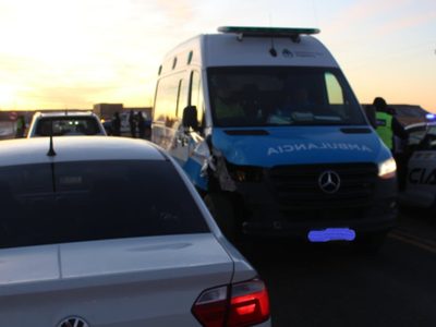 Un joven de Zapala murió en la ruta nacional 22 tras ser embestido por una ambulancia