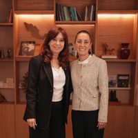 “Hablamos sobre lo que significa ser mujer presidenta”: Sheinbaum se reúne con Cristina Kirchner