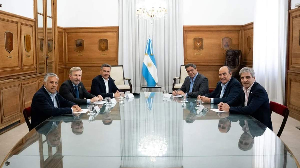 Mesa federal: Cornejo participó de la primera reunión