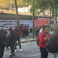 Karatecas bloquean ingreso a la Conade por inconformidades en su Federación
