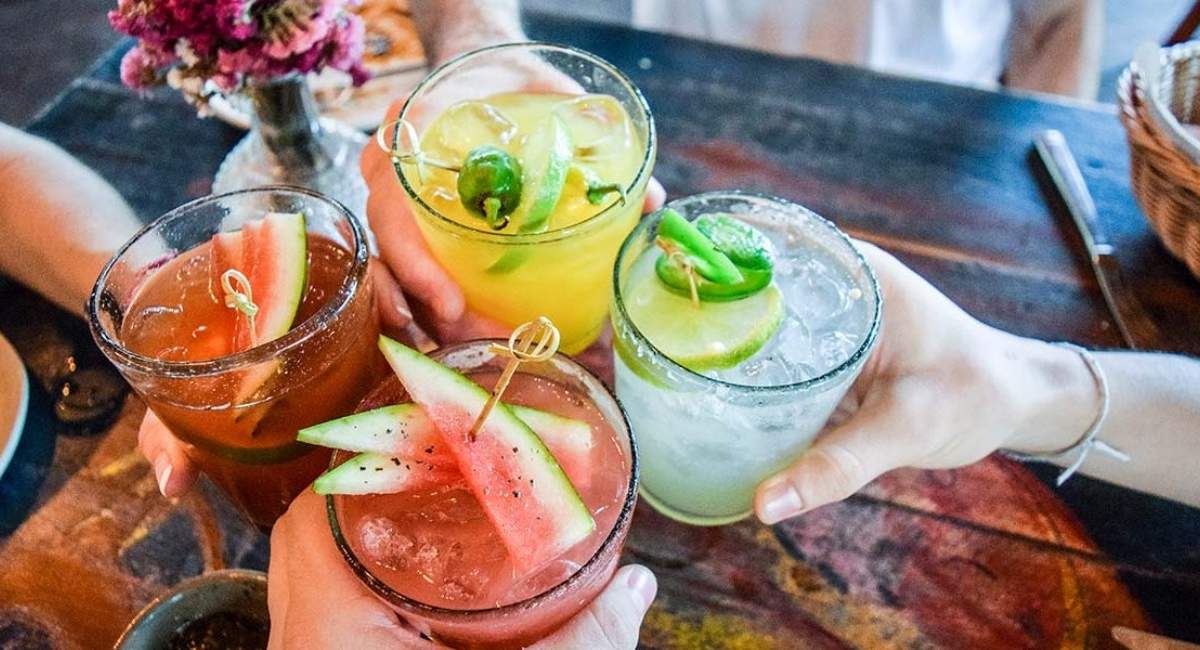Bebidas frutales y saludables. Fuente: (Instagram)