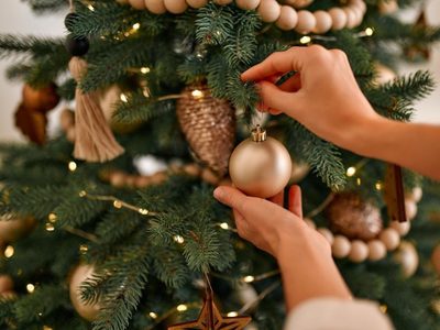 Con cosas que tenés en casa: creá este maravilloso adorno navideño "low cost" y no gastes en un bazar