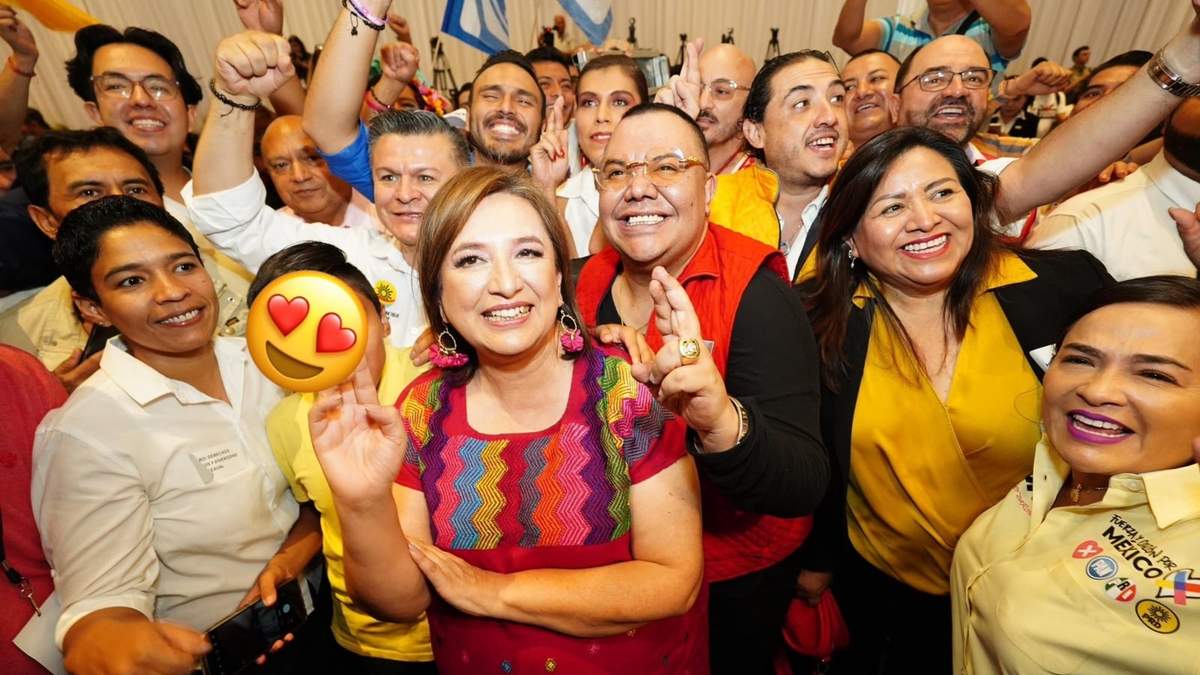 Xóchitl Gálvez en el Foro Derechos Humanos y Diversidad Sexual