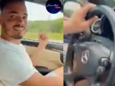 Nieto de Fidel Castro presume viaje en un Mercedes Benz y lo tunden en redes sociales
