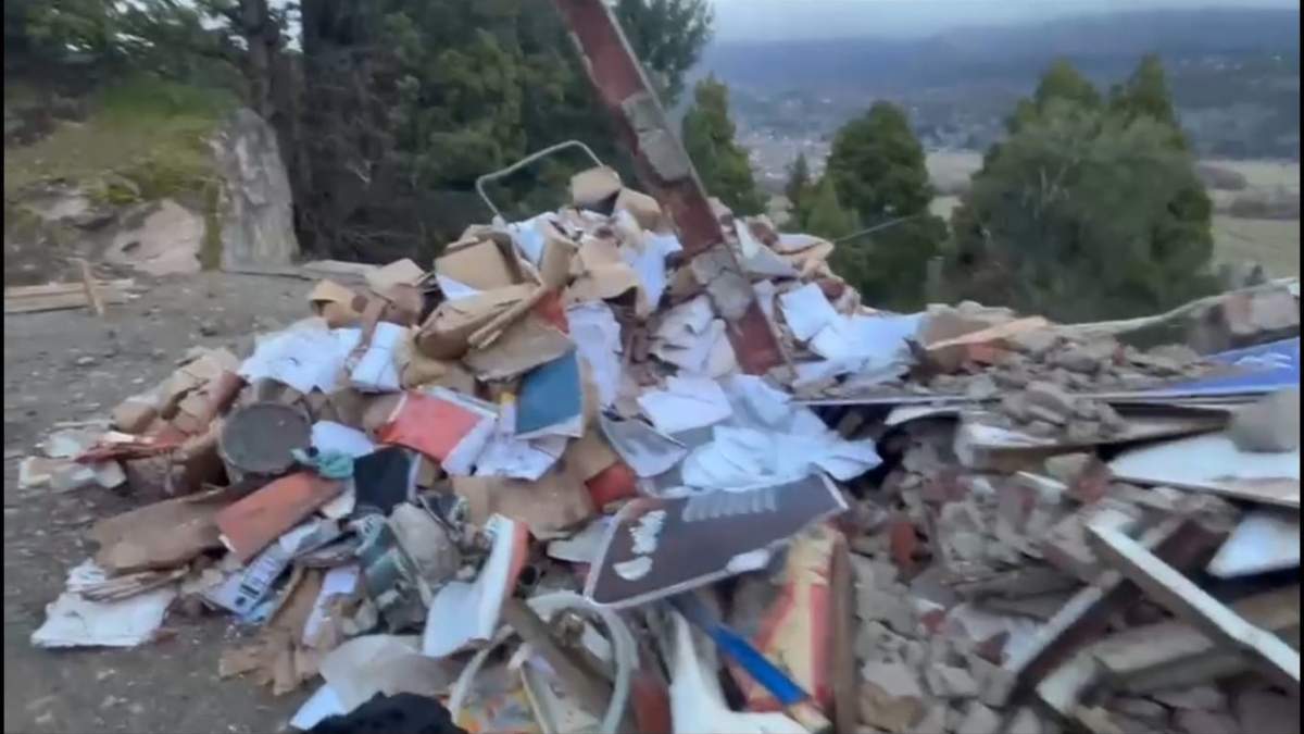 Basural en San Martín de los Andes. Fuente: (RSM)