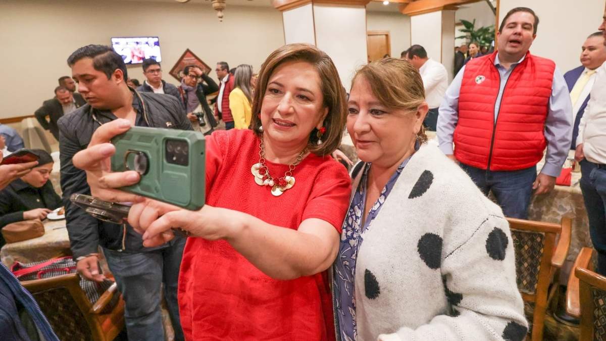 Xóchitl Gálvez en Monterrey