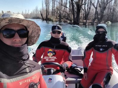 Con un rastrillaje en helicóptero y un gomón, se amplió la búsqueda de Luciana