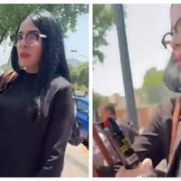 #LadyTepito amenaza a familiares de Lesly durante protesta en la Fiscalía de la CDMX