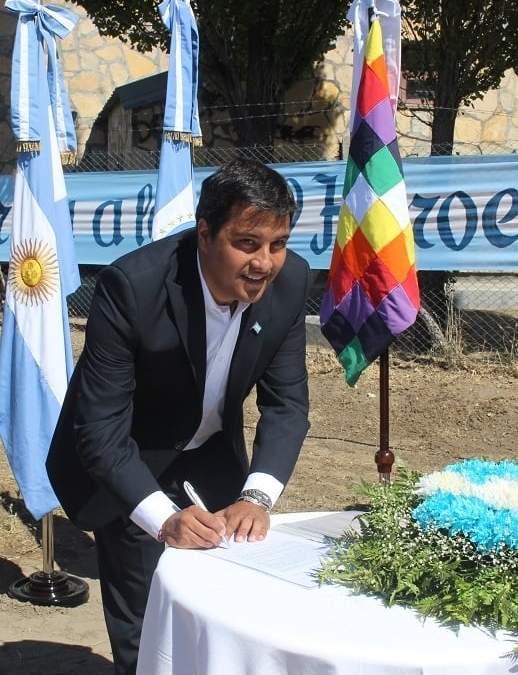 Intendente de Zapala. Fuente: (Twitter)